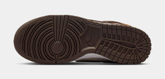 Dunk Low Suede Womens Lifestyle Shoes (Light Orewood Brown/Baroque Brown/White)