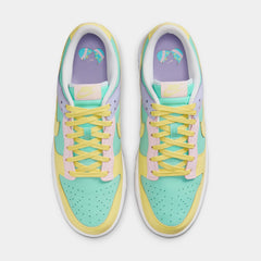 Dunk Low Easter Mens Lifestyle Shoes (Emerald Rise/Yellow Pulse/Hydrangeas)