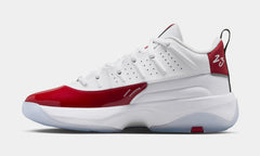 Max Aura 7 Mens Basketball Shoes (White/Gym Red/Black/White)