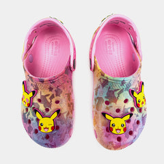 Pikachu Classic Clog Preschool/Grade School Sandals (Pink/Yellow)