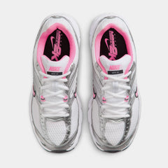 Air Max Moto 2K Reflective Accents Womens Running Shoes (White/Metallic Silver/Black/Pink Spell)