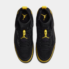 Spizike Low Mens Basketball Shoes (Black/Speed Yellow/Speed Yellow/Black)
