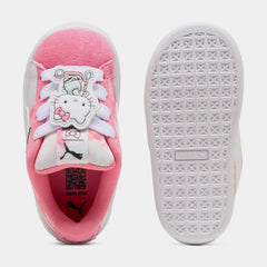 Hello Kitty And Friends Suede XL Toddler Lifestyle Shoes (Magic Rose/Peaceful Blue)