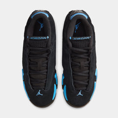 Air Jordan 14 Retro Black University Blue Grade School Lifestyle Shoes (Black/White/University Blue)