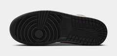 Air Jordan 1 Mid SE Cave Stone Mens Lifestyle Shoes (White/Cave Stone/Dark Sulfur/Oil Grey)