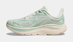 Clifton 10 Grade School Running Shoes (Gold/Truffle Salt/Sea Glass)