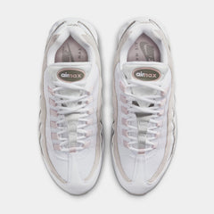 Air Max 95 Womens Running Shoes (White/Silt Red/Light Charcoal/Pearl Grey)