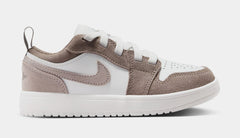 Air Jordan 1 Low Alt Preschool Lifestyle Shoes (Olive Grey/Enigma Stone/Summit White)