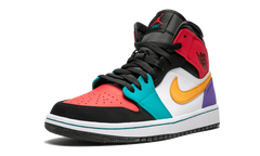 Air Jordan 1 Mid "Multicolor" 554724 125