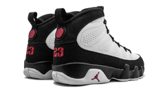 Air Jordan 9 Retro "White Black Red 2016 Release" 302370 112