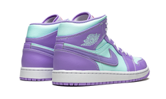 Air Jordan 1 Mid "Purple Pulse / Glacier Blue" 554724 500