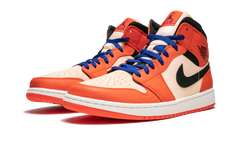 Air Jordan 1 Mid SE "Team Orange" 852542 800