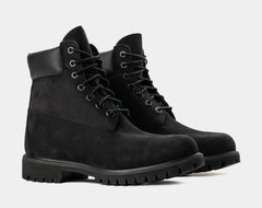 Premium 6 Inch Waterproof Mens Boots (Black)