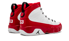 Air Jordan 9 "White/Red/Black" 302370 160