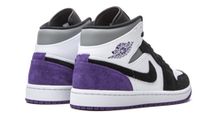 Air Jordan 1 Mid SE "Court Purple Suede" 852542 105