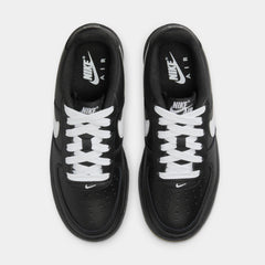 Air Force 1 '07 LV8 Grade School Lifestyle Shoes (Black/Gum Light Brown/White)