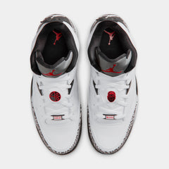 Son of Mars Low Mens Lifestyle Shoes (White/Black/Cement Grey/Gym Red)