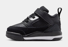 Spizike Low Infant Toddler Basketball Shoes (Black/White/White/Anthracite)