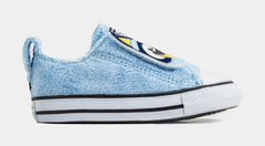 Chuck Taylor All Star Low Bluey Infant Toddler Lifestyle Shoes (Blue/Orange)
