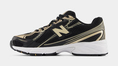 740 Mens Lifestyle Shoes (Black/White/Gold)
