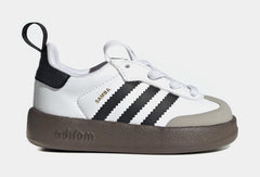 Adifom Samba 360 Infant Toddler Lifestyle Shoes (Cloud White/Core Black/Clear Granite)