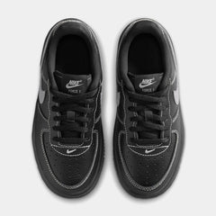 Air Force 1 Low LV8 3 Preschool Lifestyle Shoes (Black/Black/Black/Wolf Grey)