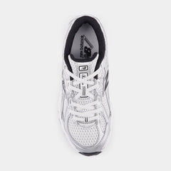 740 Bungee Lace Preschool Lifestyle Shoes (Silver Metallic/Black)