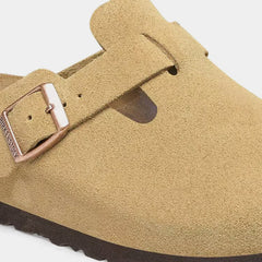 Boston Mens Sandals (Latte Cream)