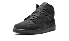 Air Jordan 1 Mid SE Craft "Dark Smoke Red" FD8634 001