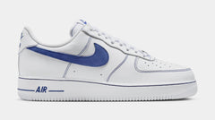 Air Force 1 '07 LV8 Mens Lifestyle Shoes (White/Deep Royal Blue)