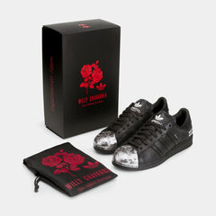 Chavarria x Compton Cowboys Superstar Mens Lifestyle Shoes (Core Black/Core Black/Off White)