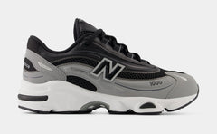 1000 Grade School Running Shoes (Black/Grey)