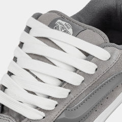 Knu Skool Mens Lifestyle Shoes (Grey/White/Dark Grey)