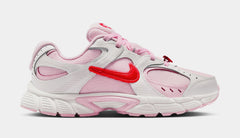 V5 RNR Grade School Running Shoes (Summit White/Light Crimson/Pink Foam)