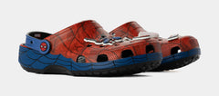Marvel Spider-Man Classic Clog Mens Sandals (Red/Blue)
