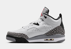 Son of Mars Low Mens Lifestyle Shoes (White/Black/Cement Grey/Gym Red)
