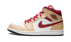 Air Jordan 1 Mid "Light Curry" 554724 201