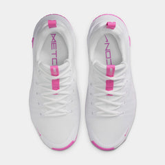 Free Metcon 6 Womens Running Shoes (White/Playful Pink)