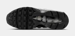 Air Max 95 Big Bubble Mens Running Shoes (Metallic Silver/Black/Black)