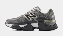 9060 Lace Grade School Lifestyle Shoes (Magnet/Faded Black)