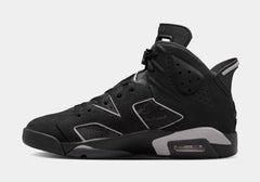 Air Jordan 6 Retro Cap And Gown Mens Lifestyle Shoes (Black/Reflective Silver/Black) Free Shipping