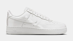 Air Force 1 '07 Patent Leather Mens Lifestyle Shoes (White/White)