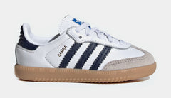 Samba OG Infant Toddler Lifestyle Shoes (Cloud White/Night Indigo/Gum)