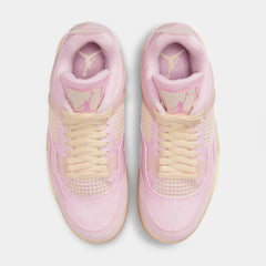 Air Jordan 4 Retro Pink Pearl And Iced Carmine Womens Lifestyle Shoes (Pearl Pink/Iced Carmine/Coconut Milk)