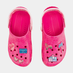 Mattel Barbie Classic Clog Preschool/Grade School Sandals (Pink)