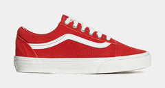 Old Skool Pop Lace Womens Lifestyle Shoes (Red/White)