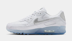 Air Max Terrascape 90 Mens Running Shoes (White/Chrome/Blue Tint/Pure Platinum)