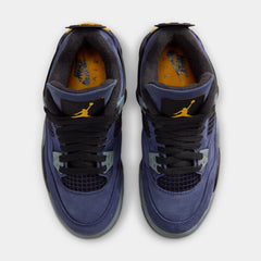 Air Jordan 4 Retro Imperial Purple Grade School Lifestyle Shoes (Imperial Purple/Multicolor/Multicolor)