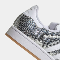 Superstar II Chrome Womens Lifestyle Shoes (Silver Metallic/White/Grey)