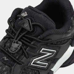Shoe Palace Exclusive 9060 Infant Toddler Lifestyle Shoes (Black/Silver)